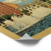 セントルイスヴィンテージ旅行ポスター ポスター (角)