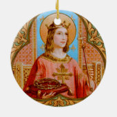 セントルイス九世の王(BK 004) セラミックオーナメント (裏面)
