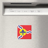 セントルイス国旗 マグネット (インサイチュ (食洗機))