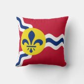 セントルイス国旗（ミズーリ） クッション (裏面)