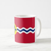 セントルイス国旗（ミズーリ） コーヒーマグカップ (正面右)