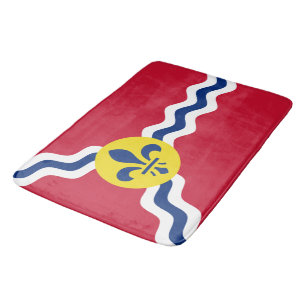 セントルイス国旗（ミズーリ） バスマット