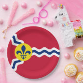 セントルイス国旗（ミズーリ） ペーパープレート (パーティー)