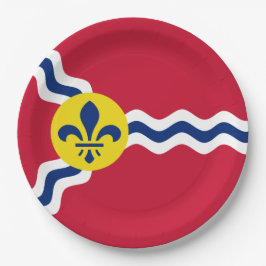 セントルイス国旗（ミズーリ） ペーパープレート