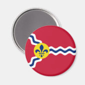 セントルイス国旗（ミズーリ） マグネット (正面/裏面)