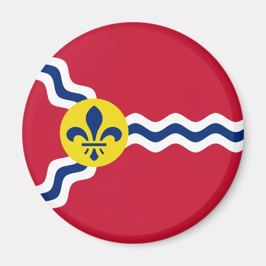 セントルイス国旗（ミズーリ） マグネット (正面)