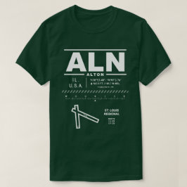セントルイス地方空港 ALN Tシャツ