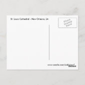 セントルイス大聖堂はがき ポストカード (裏面)