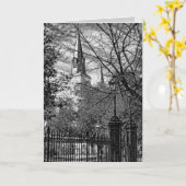 セントルイス大聖堂グリーティングカード カード (黄色い花)