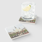 セントルイス大聖堂ニューオーリンズオーナメント ストーンコースター (横)