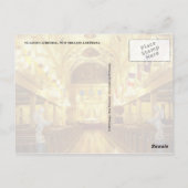 セントルイス大聖堂(インテリア)、ニューオーリンズ、ロサンゼルス ポストカード (裏面)