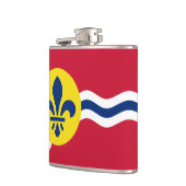 セントルイス州旗ミズーリ州の愛国的なフラスコ フラスク (左)