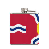 セントルイス州旗ミズーリ州の愛国的なフラスコ フラスク (裏面)