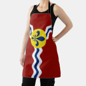 セントルイス市旗エプロン エプロン (インサイチュ)