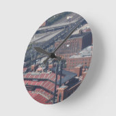 セントルイス時計 ラウンド壁時計 (傾斜)