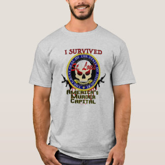 セントルイス生き残り記念 - 殺人都市Tシャツ Tシャツ