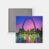 セントルイス磁石 マグネット (正面/裏面)