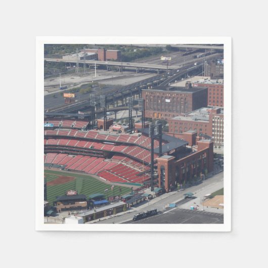 セントルイス紙ナプキン スタンダードカクテルナプキン (正面)