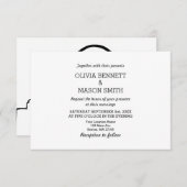 セントルイス結婚式招待状ミズーリサンルイス 招待状 (正面/裏面)