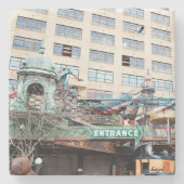 セントルイス美術館の入口、セントルイスのコースター ストーンコースター (正面)