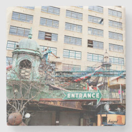 セントルイス美術館の入口、セントルイスのコースター ストーンコースター