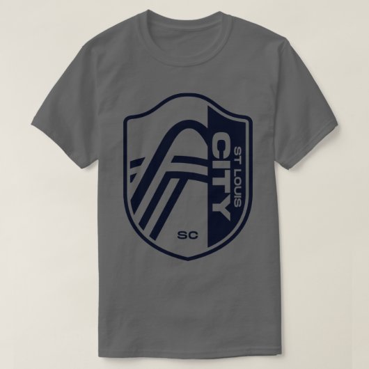 セントルイス離れシティSCチェストTシャツ1 Tシャツ (デザイン正面)