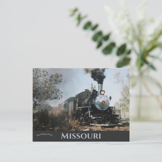 セントルイス・アイアンマウンテン・アンド・サザン鉄道 ミズーリ州 ポストカード (スタンド正面)