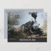 セントルイス・アイアンマウンテン・アンド・サザン鉄道 ミズーリ州 ポストカード (正面/裏面)