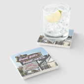 セントルイス、アンクルビルパンケーキ、セントルイスのコースター ストーンコースター (横)