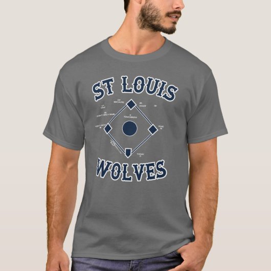 セントルイス・ウルブズ Tシャツ (正面)
