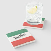 セントルイス、ザヒル、サンイタリアンルイのコースター ストーンコースター (横)