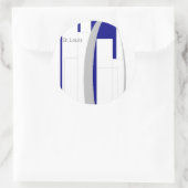 セントルイス・ステッカー ラウンドシール (バッグ)