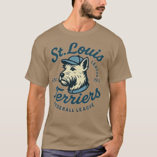 セントルイス・テリアーズ - ミズーリ州 Tシャツ