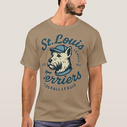 セントルイス・テリアーズ - ミズーリ州 Tシャツ (正面)