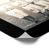 セントルイス・ブラウンズ野球写真1911 ポスター (角)