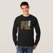 セントルイス・ホッケーはアメリカ人 Tシャツ (正面フル)