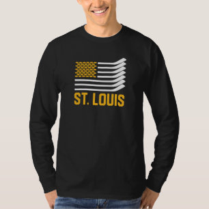 セントルイス・ホッケーはアメリカ人 Tシャツ