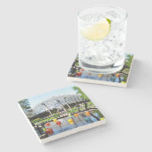 セントルイス・ボタニカル・セントルイス・コースター ストーンコースター (横)