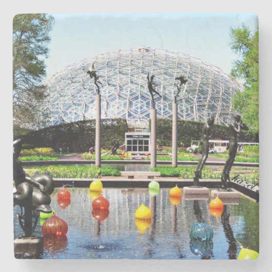 セントルイス・ボタニカル・セントルイス・コースター ストーンコースター (正面)