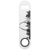 セントルイス、ミズーリのスカイライン速度ボトルオープナー スピード栓抜き (正面)