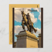 セントルイス・ミズーリのセントルイス像のアポテアシス ポストカード (正面/裏面)