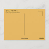 セントルイス・ミズーリのセントルイス像のアポテアシス ポストカード (裏面)