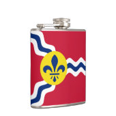 セントルイス、ミズーリの旗 フラスク (右)