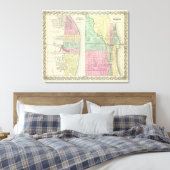 セントルイス・ミズーリ市 キャンバスプリント (インサイチュ (寝室))