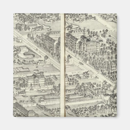 セントルイス、ミズーリ14 マグネット (正面)