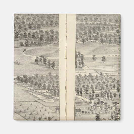 セントルイス、ミズーリ22 マグネット (正面)