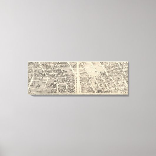 セントルイス、ミズーリ3 キャンバスプリント (正面)