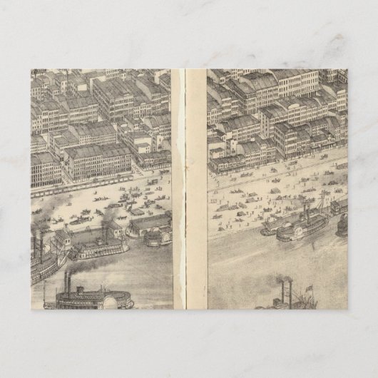 セントルイス、ミズーリ3 ポストカード (正面)