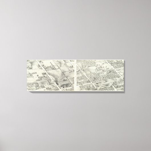 セントルイス、ミズーリ8 キャンバスプリント (正面)