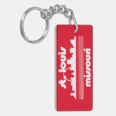 セントルイス・ミズーリ キーホルダー (正面左)